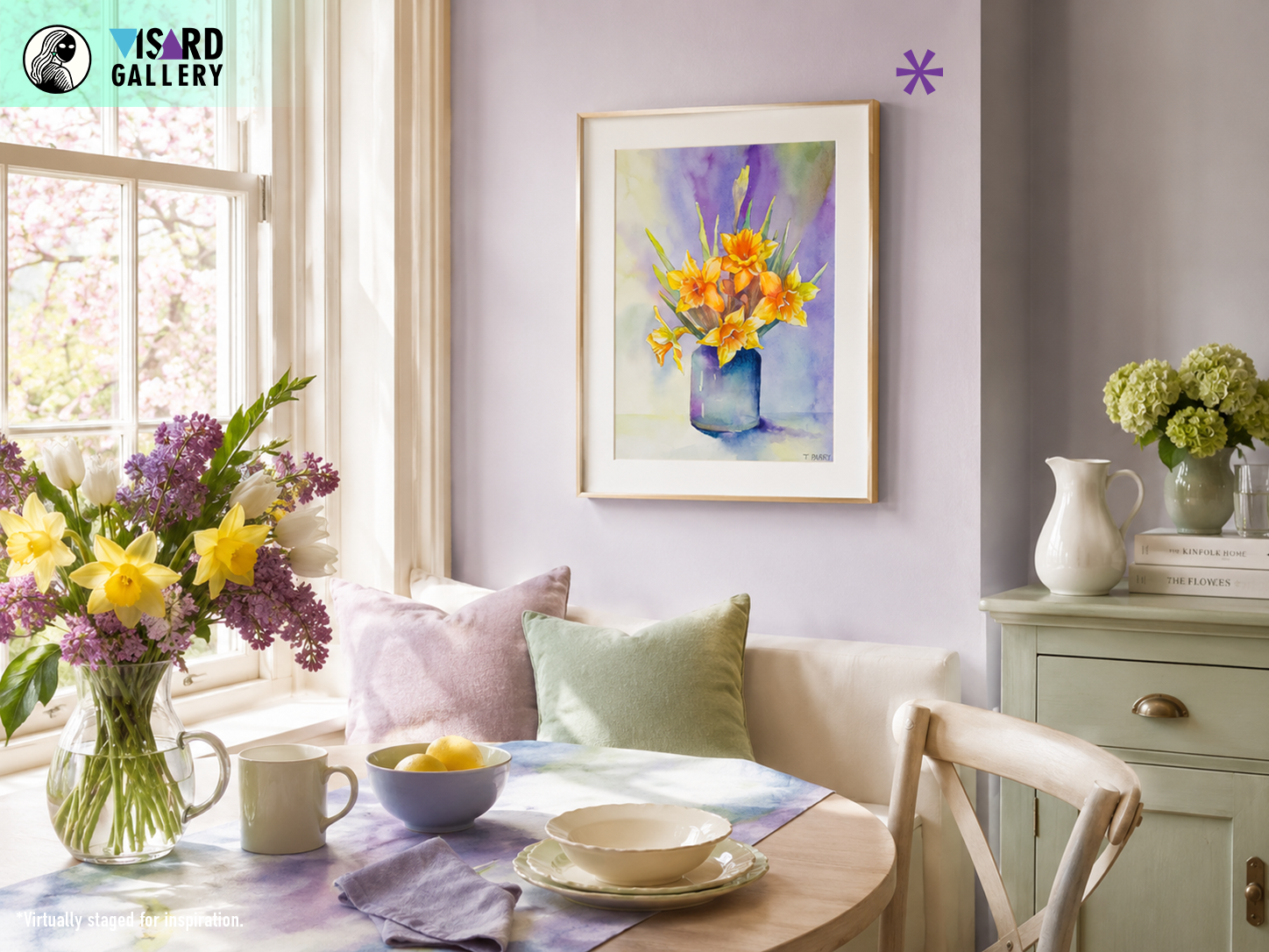 Daffodils in Vase  - Tomoko Parry