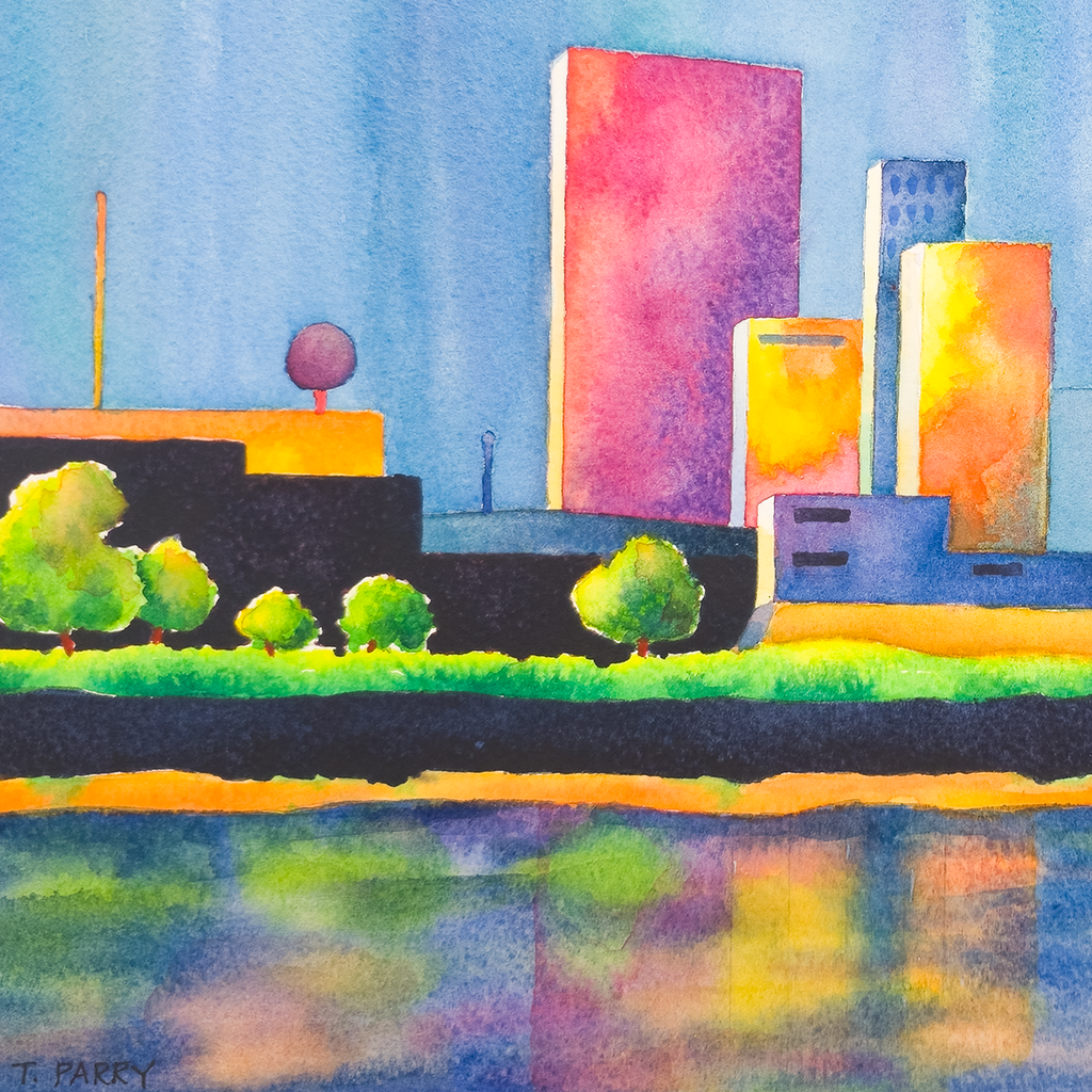City Skyline  - Tomoko Parry