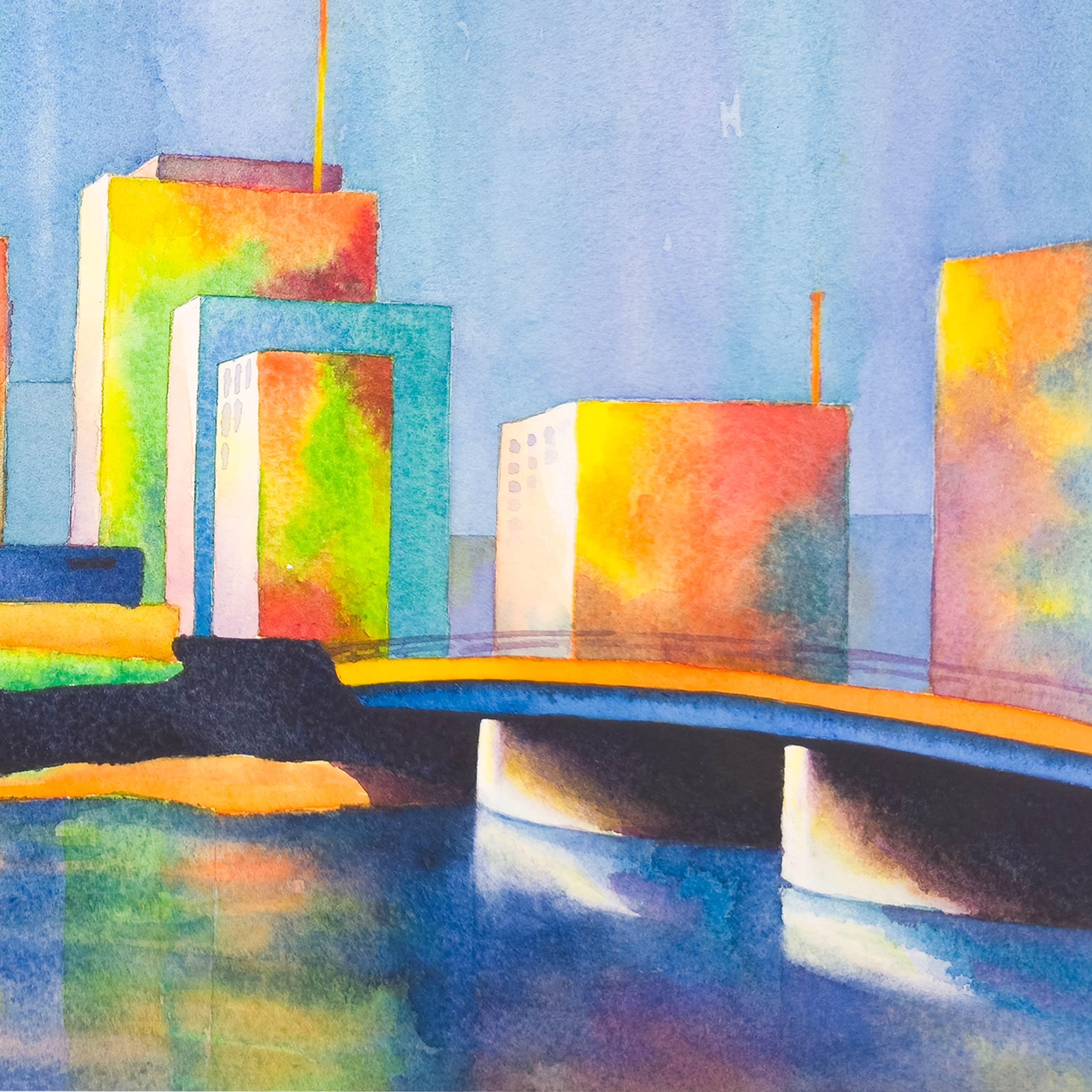 City Skyline  - Tomoko Parry