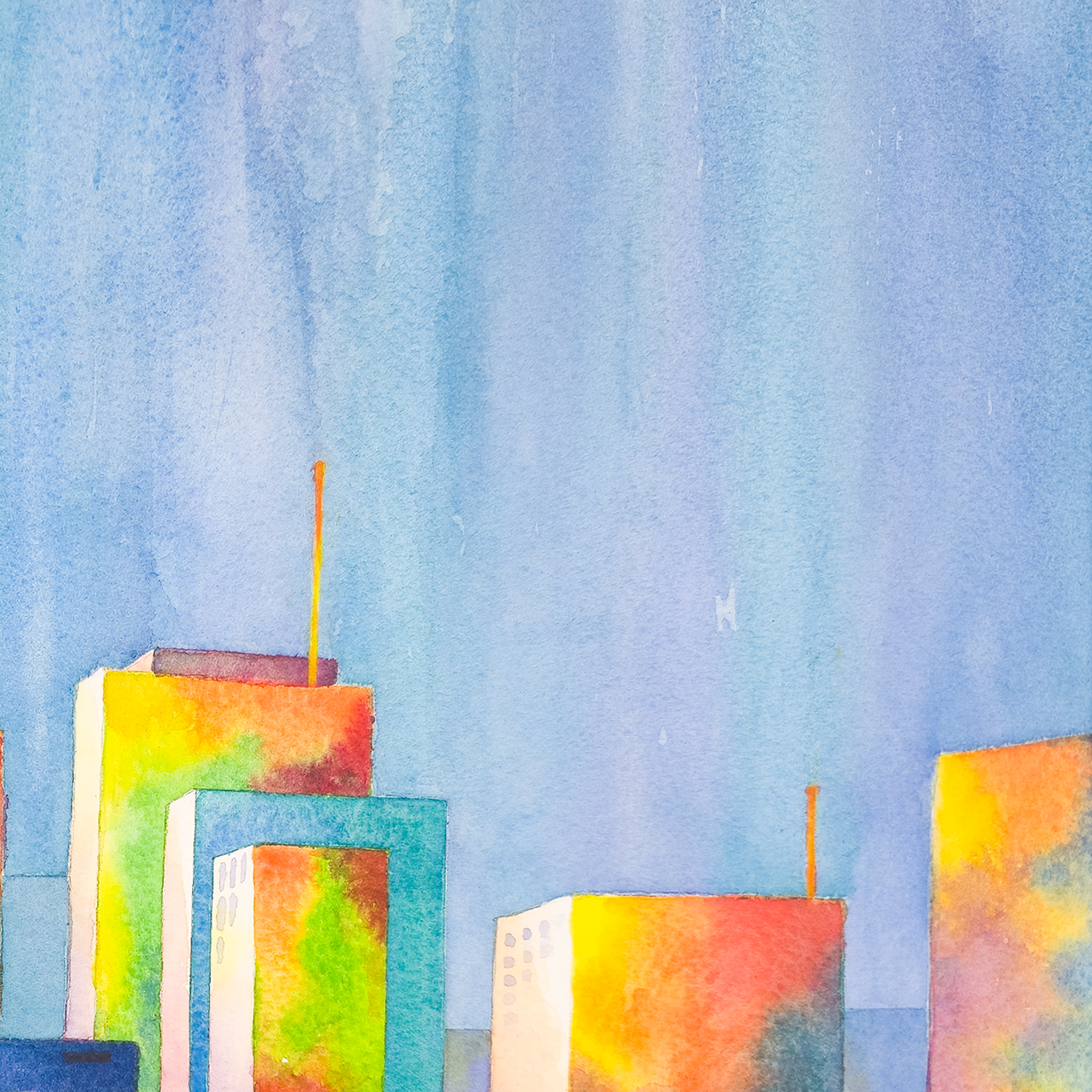 City Skyline  - Tomoko Parry
