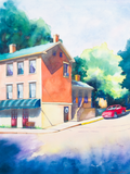 Corner House and Car - Tomoko Parry