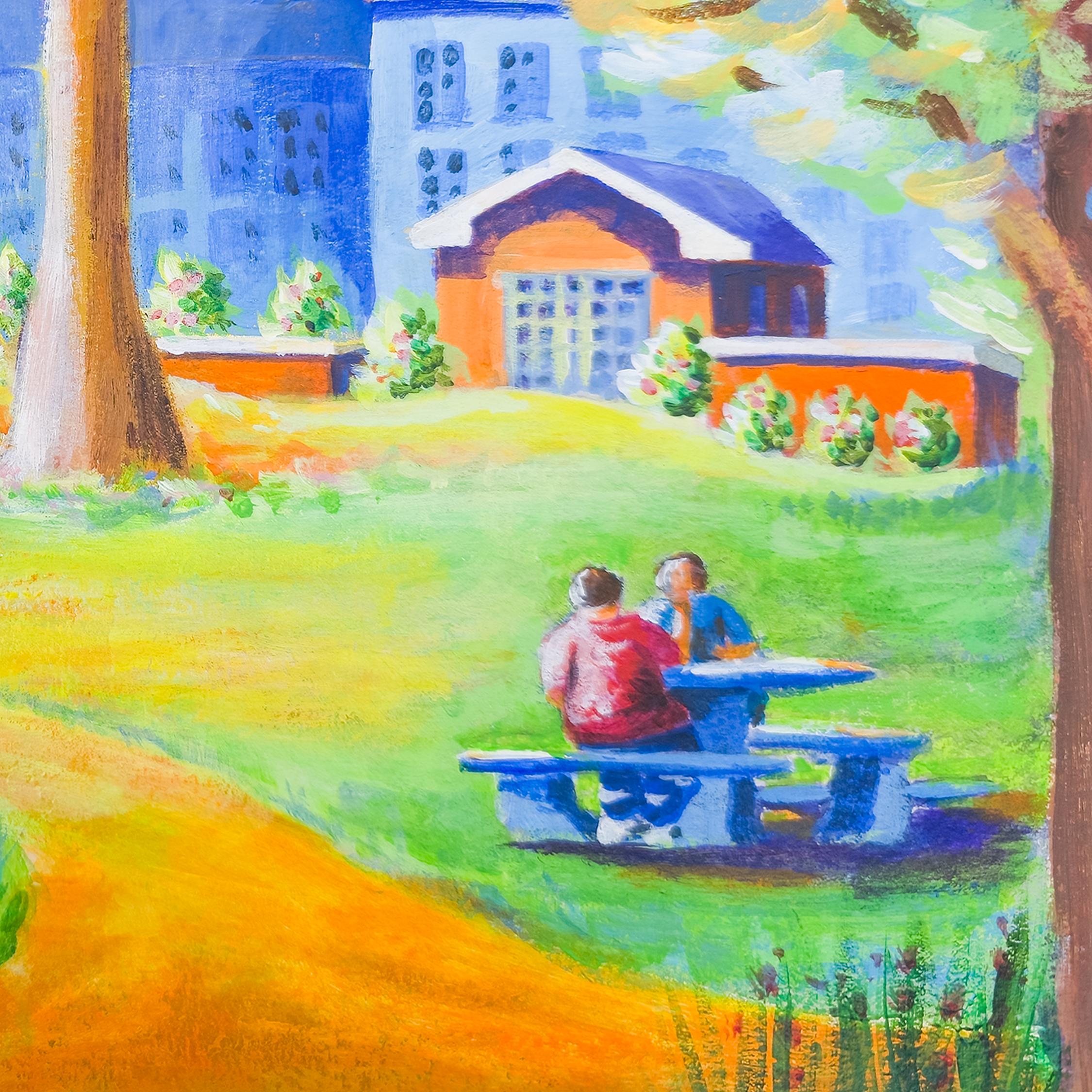 Two at the Park - Tomoko Parry