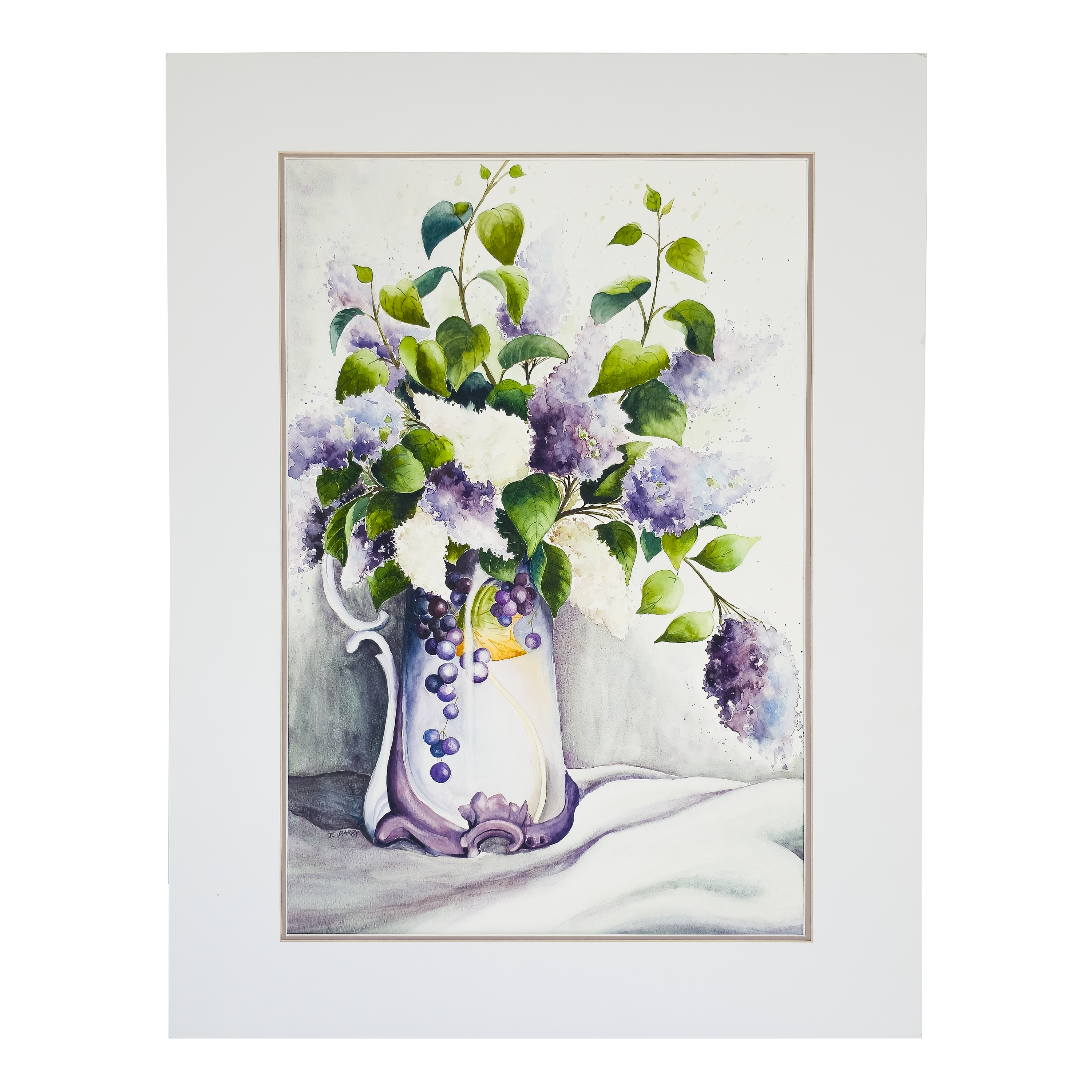 Lilacs in Vase - Tomoko Parry