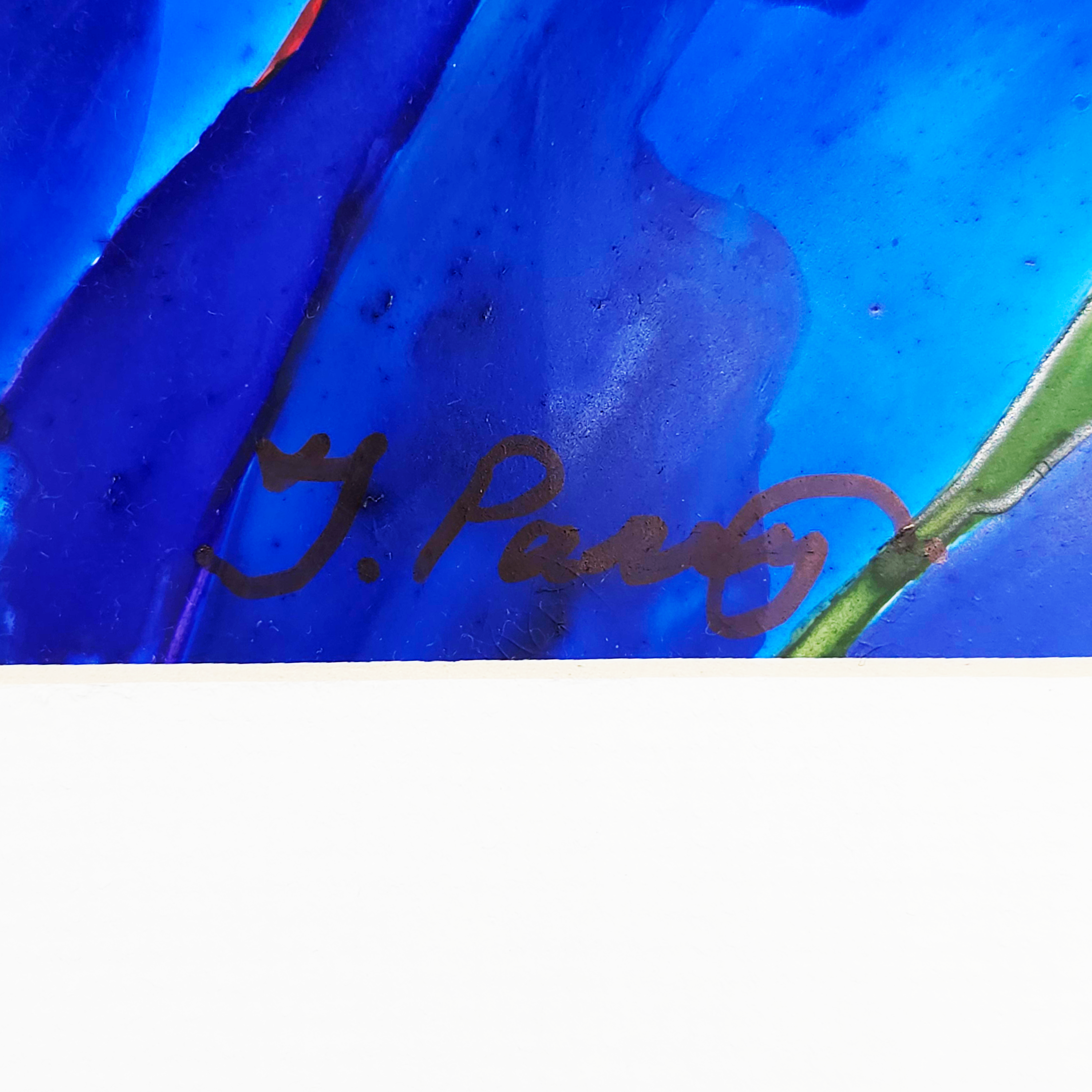 Scarlet Bloom, Tropical Cobalt - Tomoko Parry