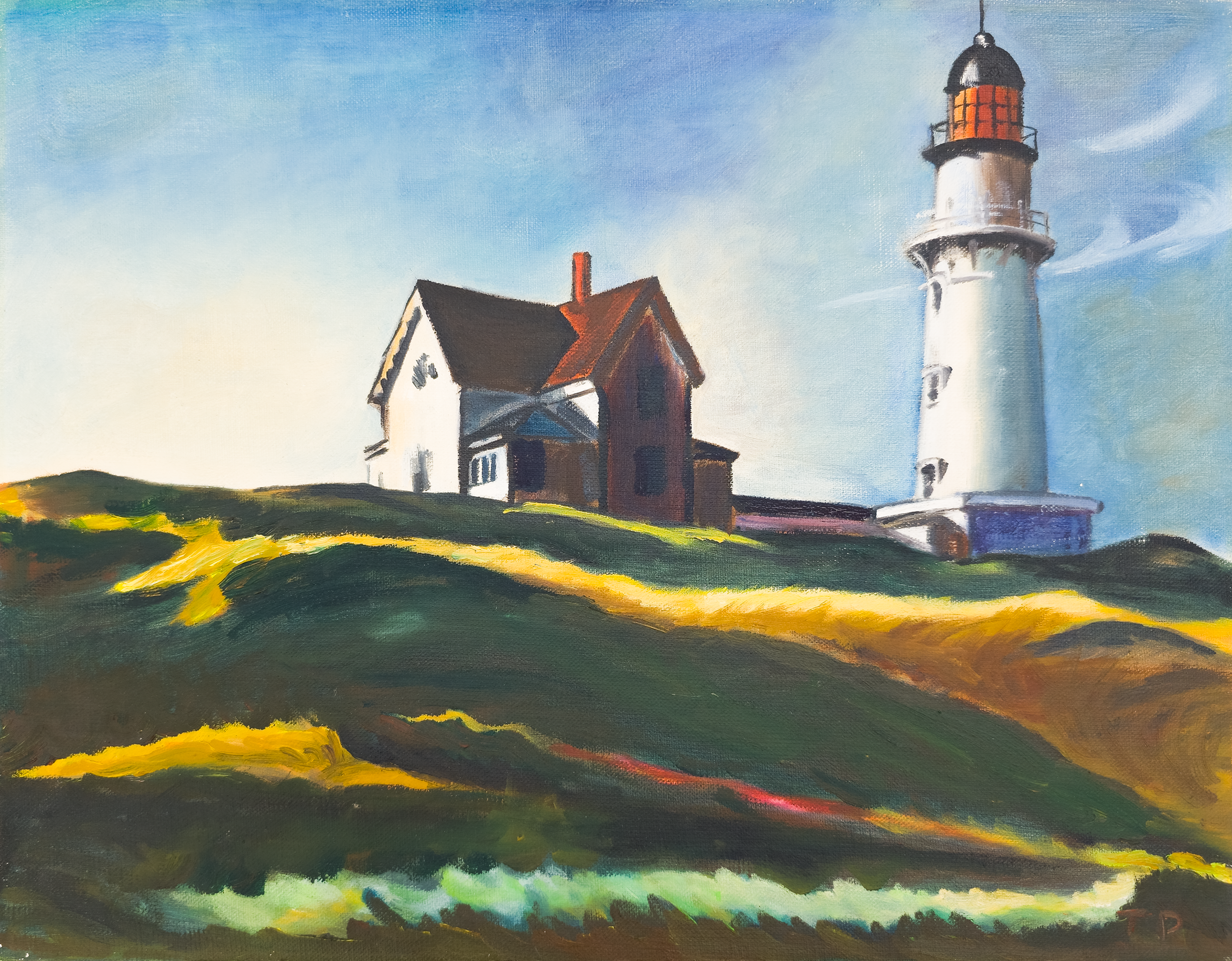 Lighthouse on a Hill - Tomoko Parry