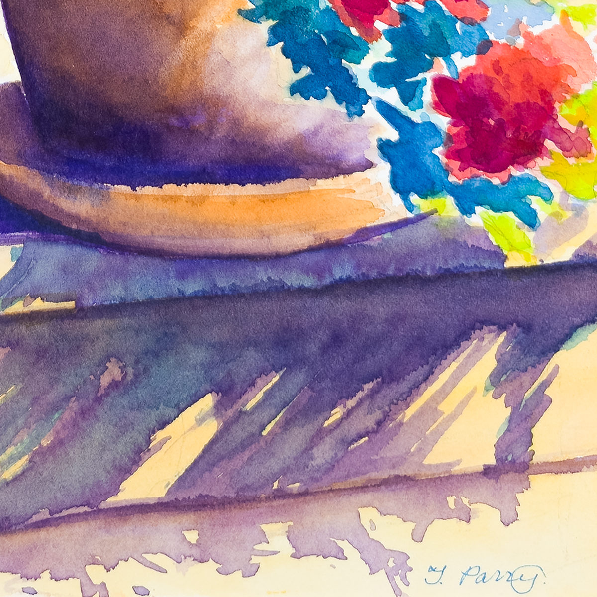 Flowers in Terracotta Pots - Tomoko Parry