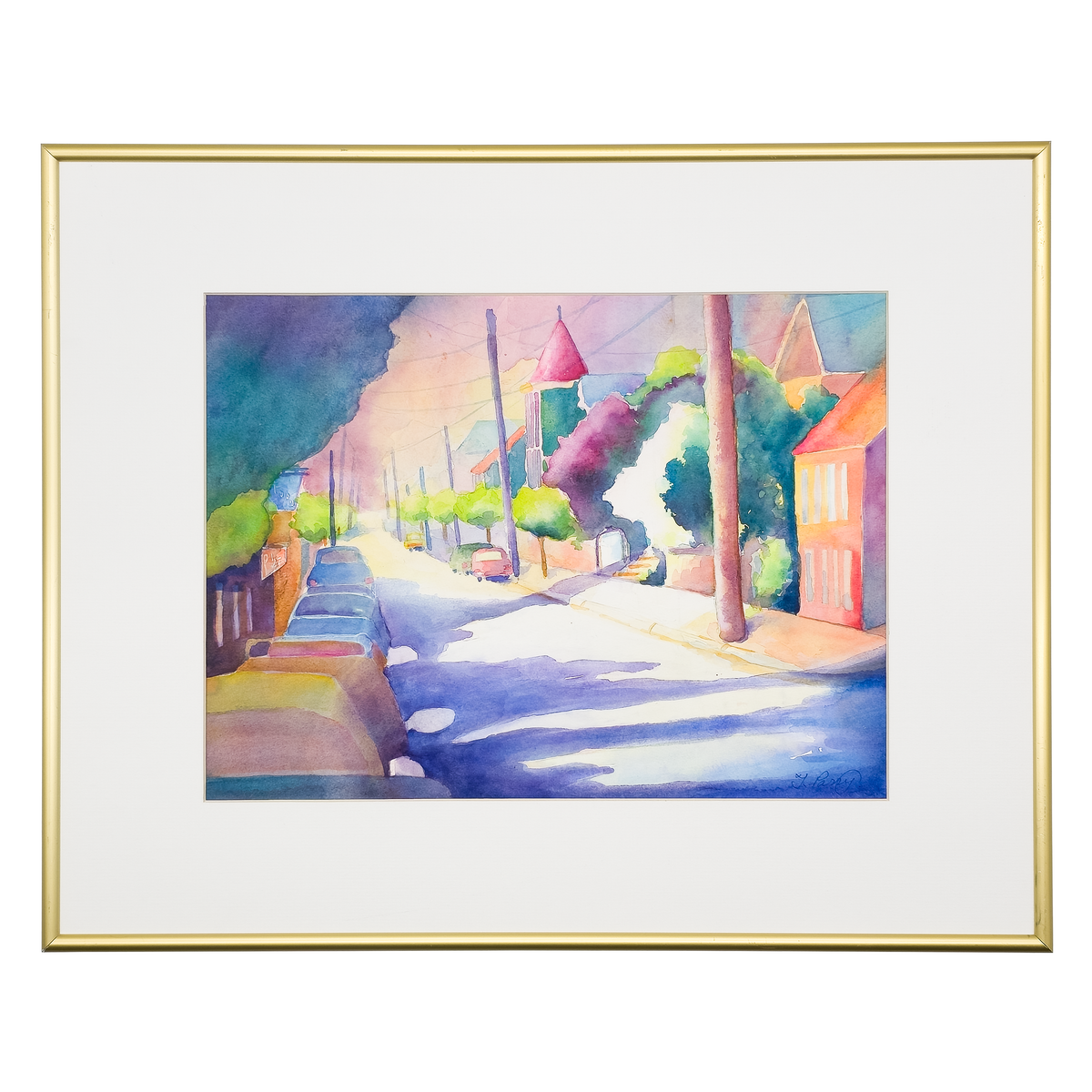Quiet Street, Late Afternoon - Tomoko Parry