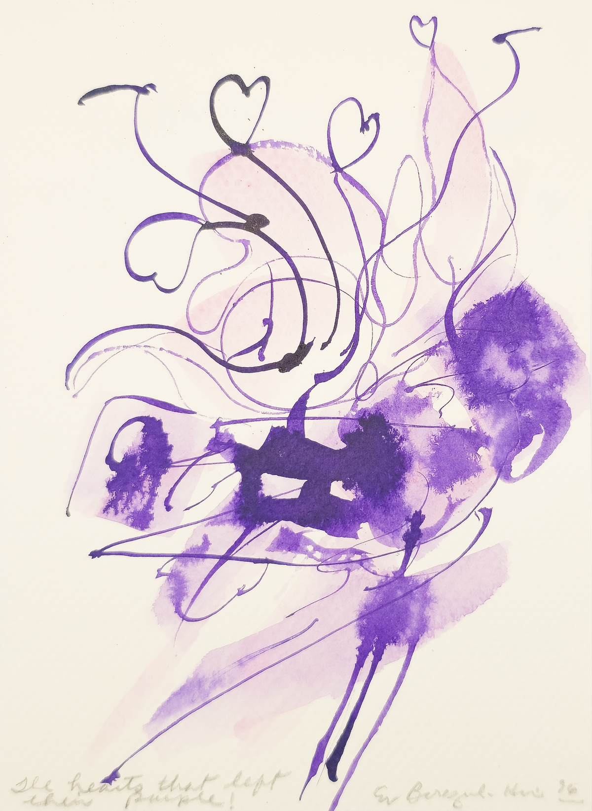 The Hearts that Left Their Purple - Eva Bouzard-Hui