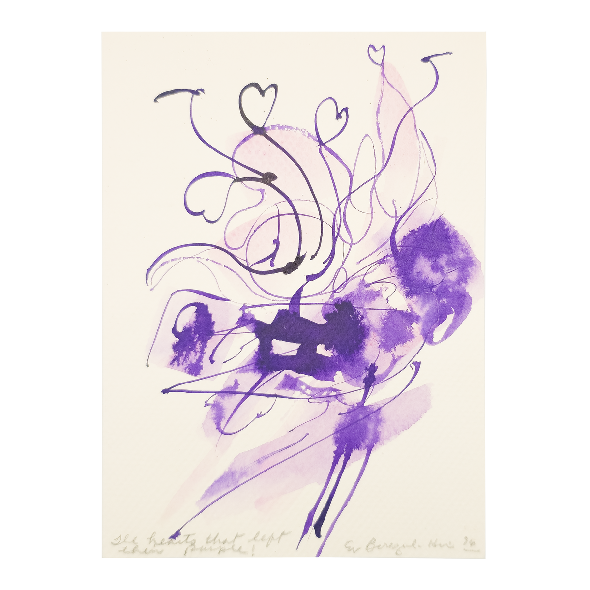 The Hearts that Left Their Purple - Eva Bouzard-Hui