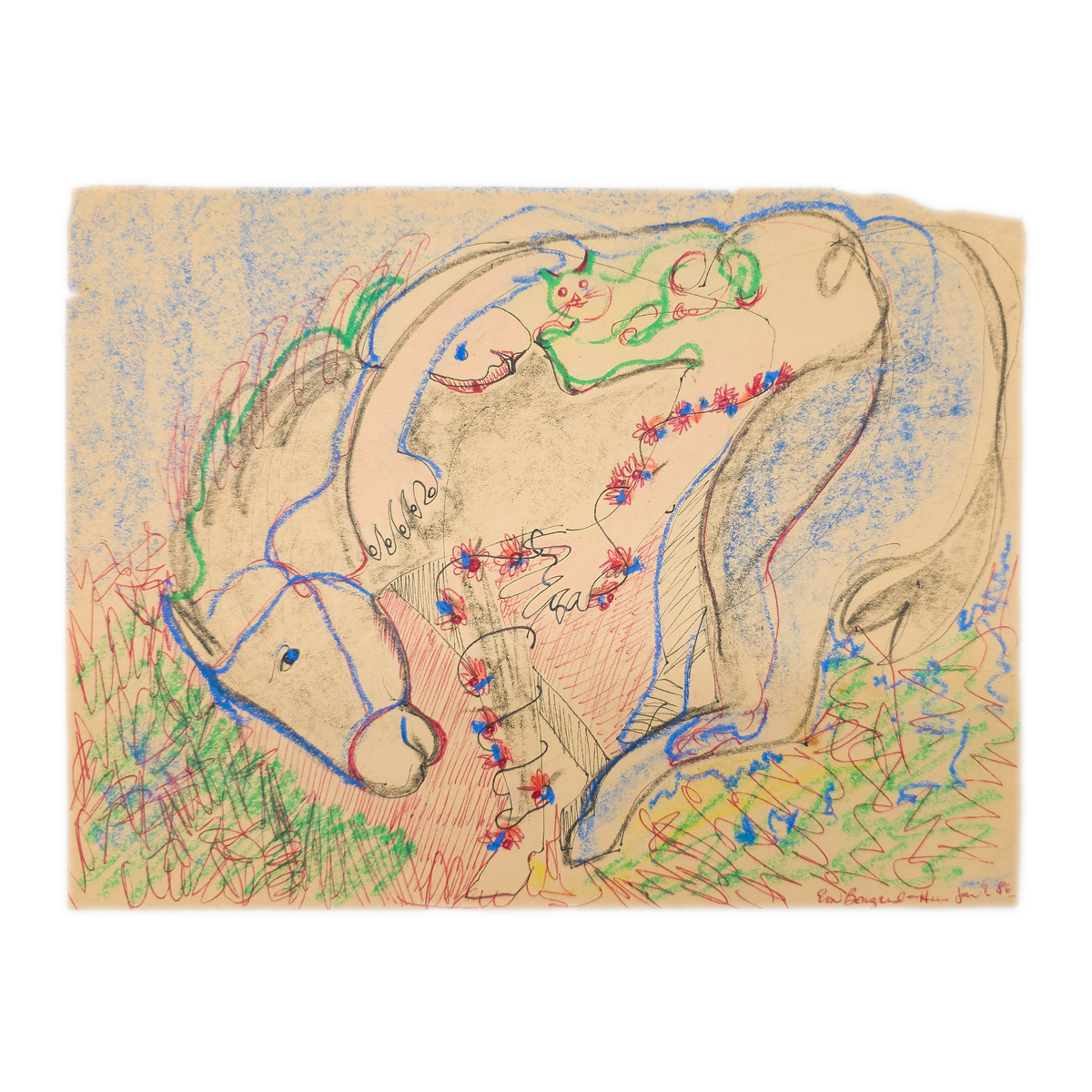 Horse, Kitty, and Me - Eva Bouzard-Hui