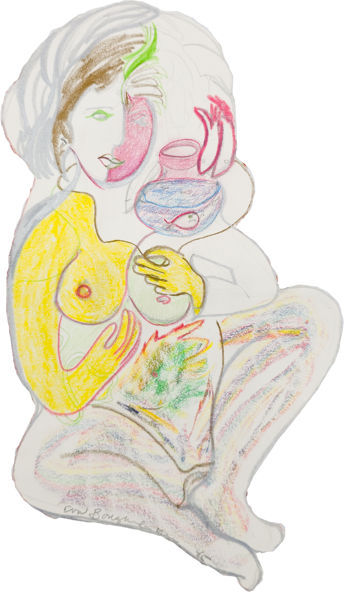 Paper Doll Thoughts - Eva Bouzard-Hui