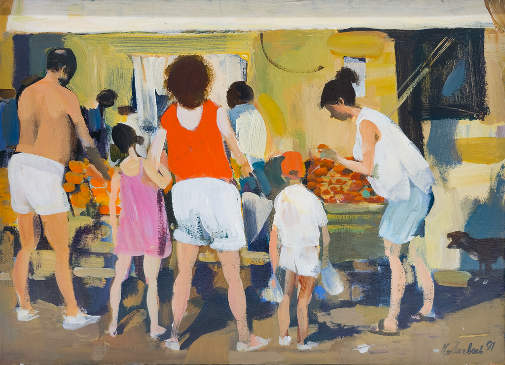 Day at the Market - Serge Hollerbach