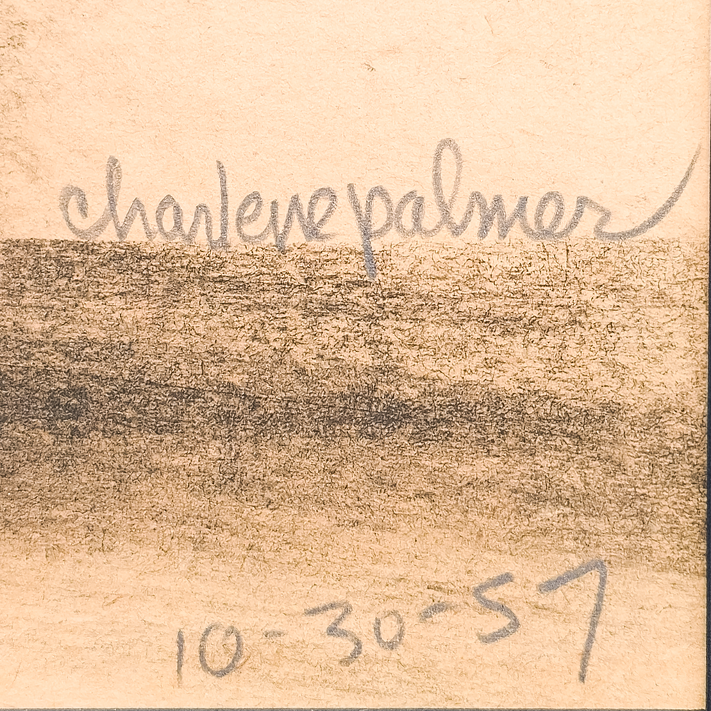 Male Figure at Table - Charlene Palmer