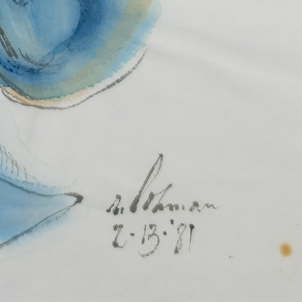 Abstract Musician - Robert Lohman, c. 1981