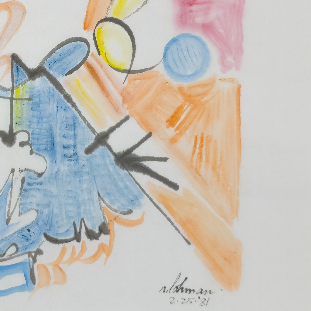 Syncopated Abstraction - Robert Lohman, c. 1981