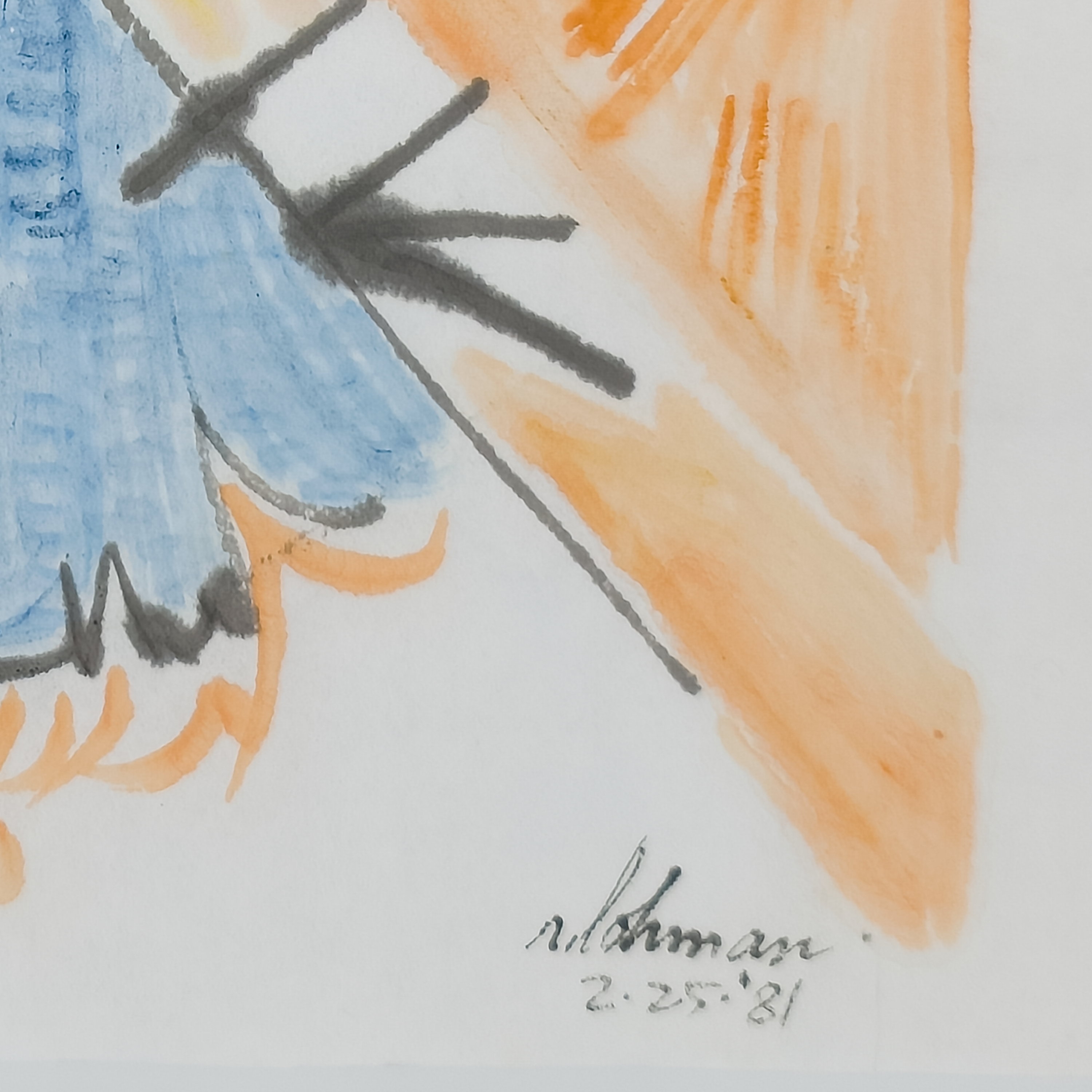 Syncopated Abstraction - Robert Lohman, c. 1981