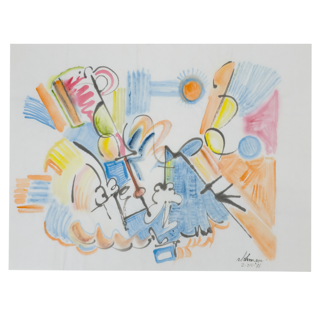 Syncopated Abstraction - Robert Lohman, c. 1981