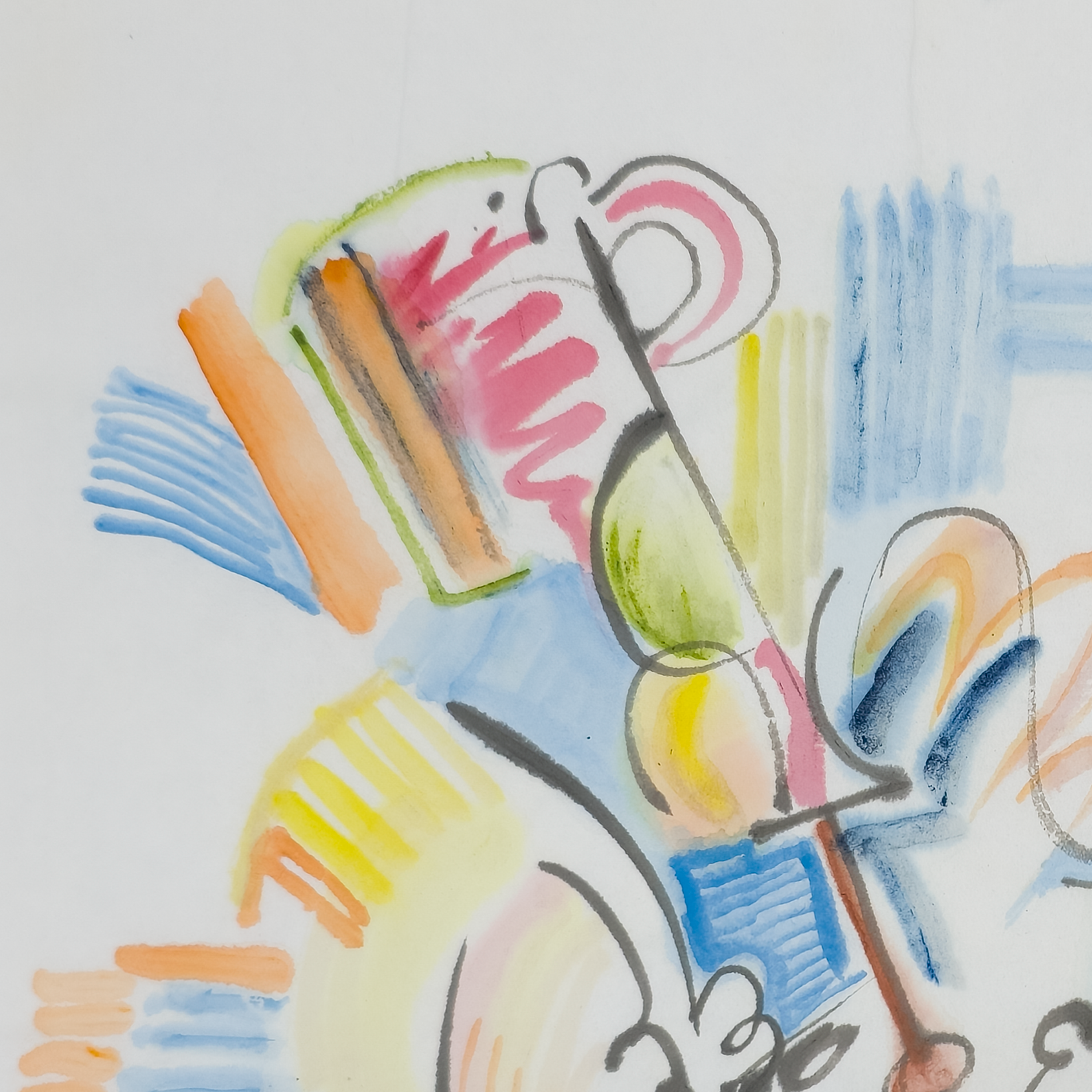 Syncopated Abstraction - Robert Lohman, c. 1981