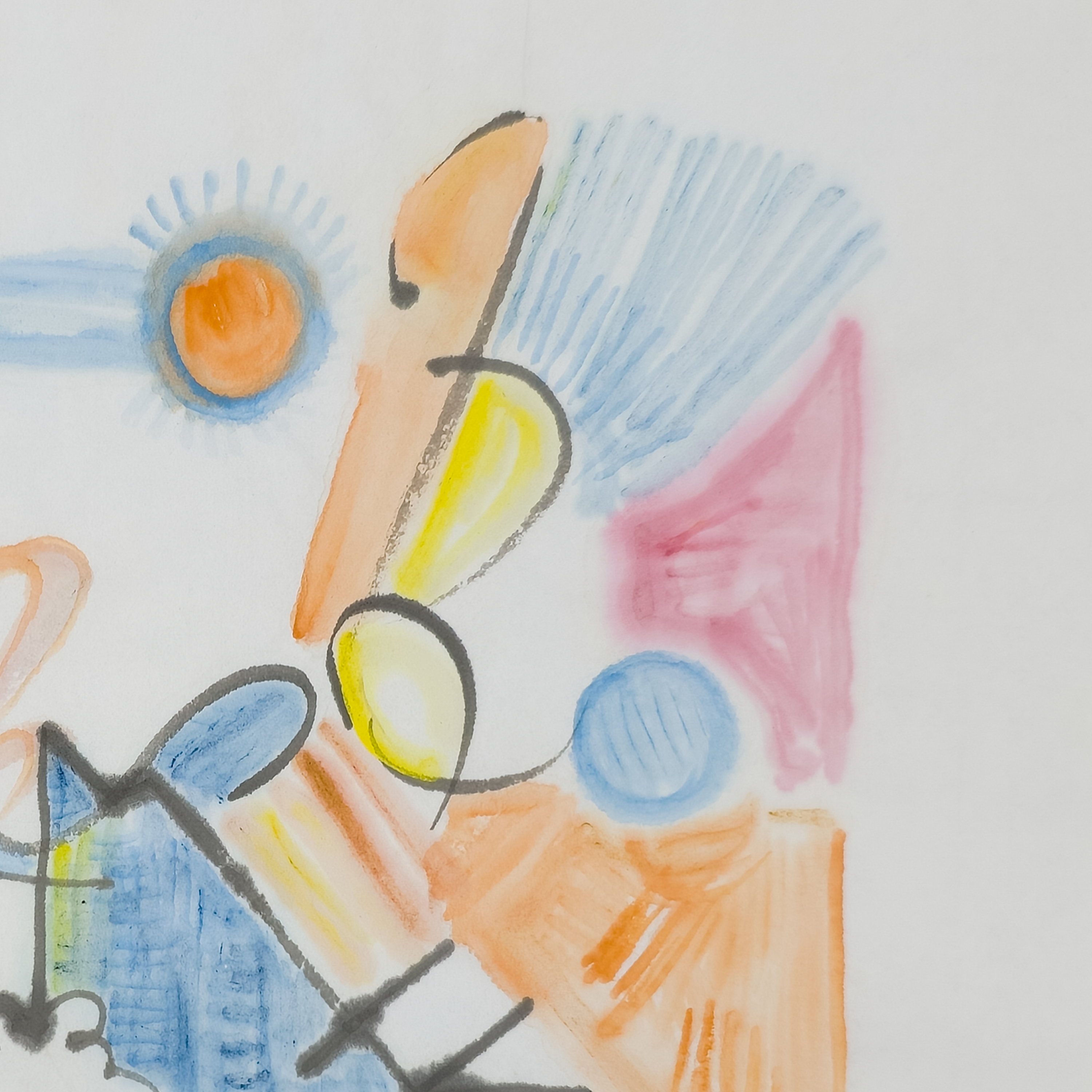 Syncopated Abstraction - Robert Lohman, c. 1981