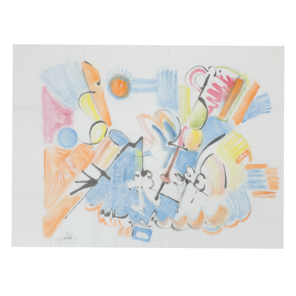 Syncopated Abstraction - Robert Lohman, c. 1981