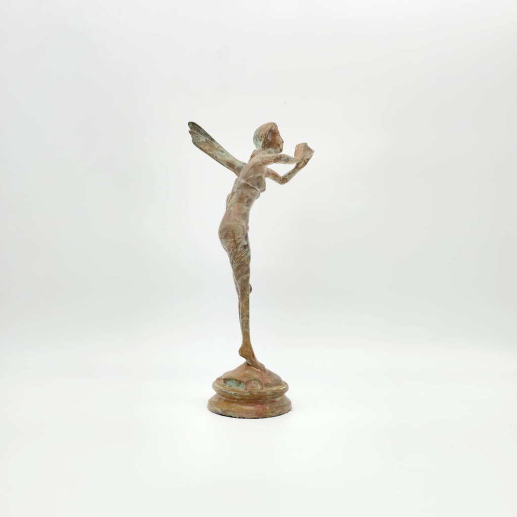 Brass Fairy Sculpture by David Kay