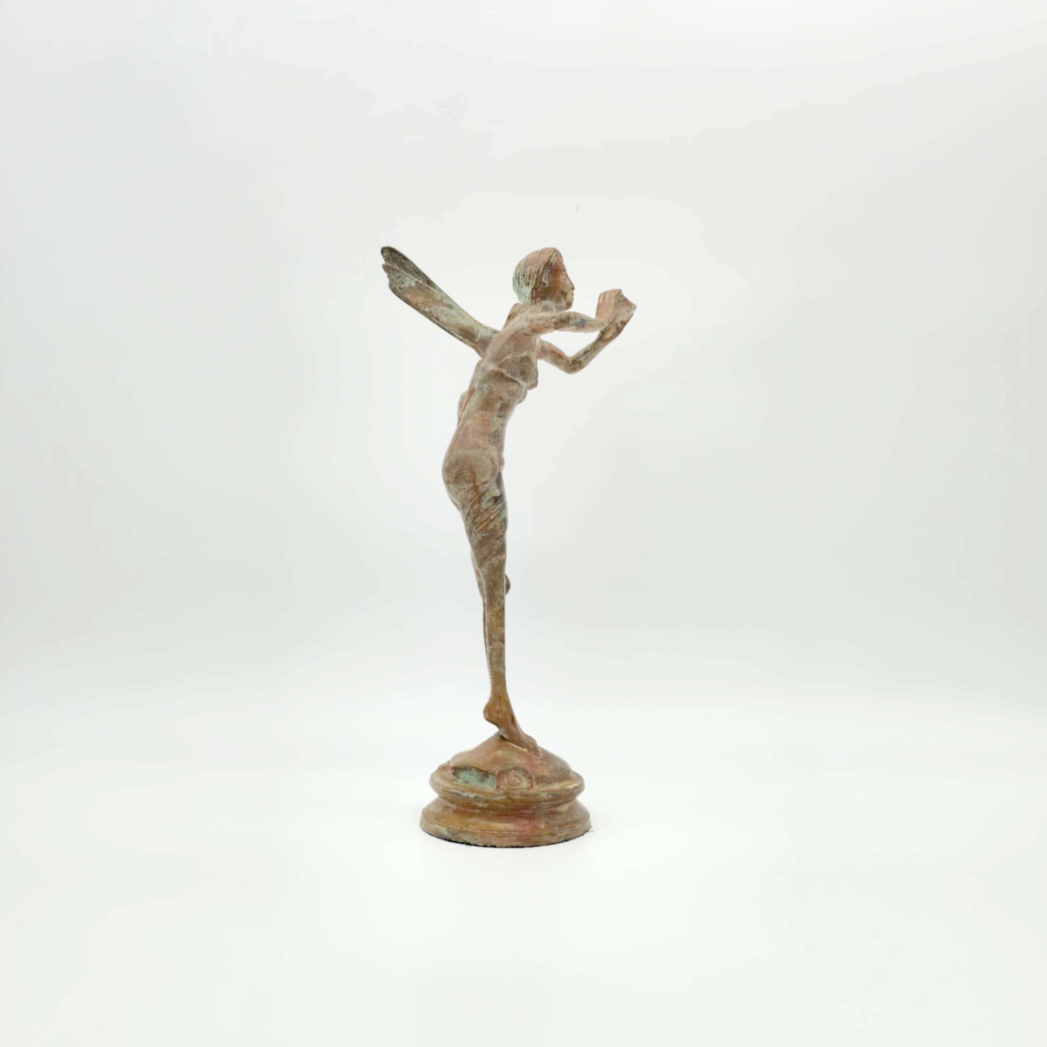 Brass Fairy Sculpture by David Kay