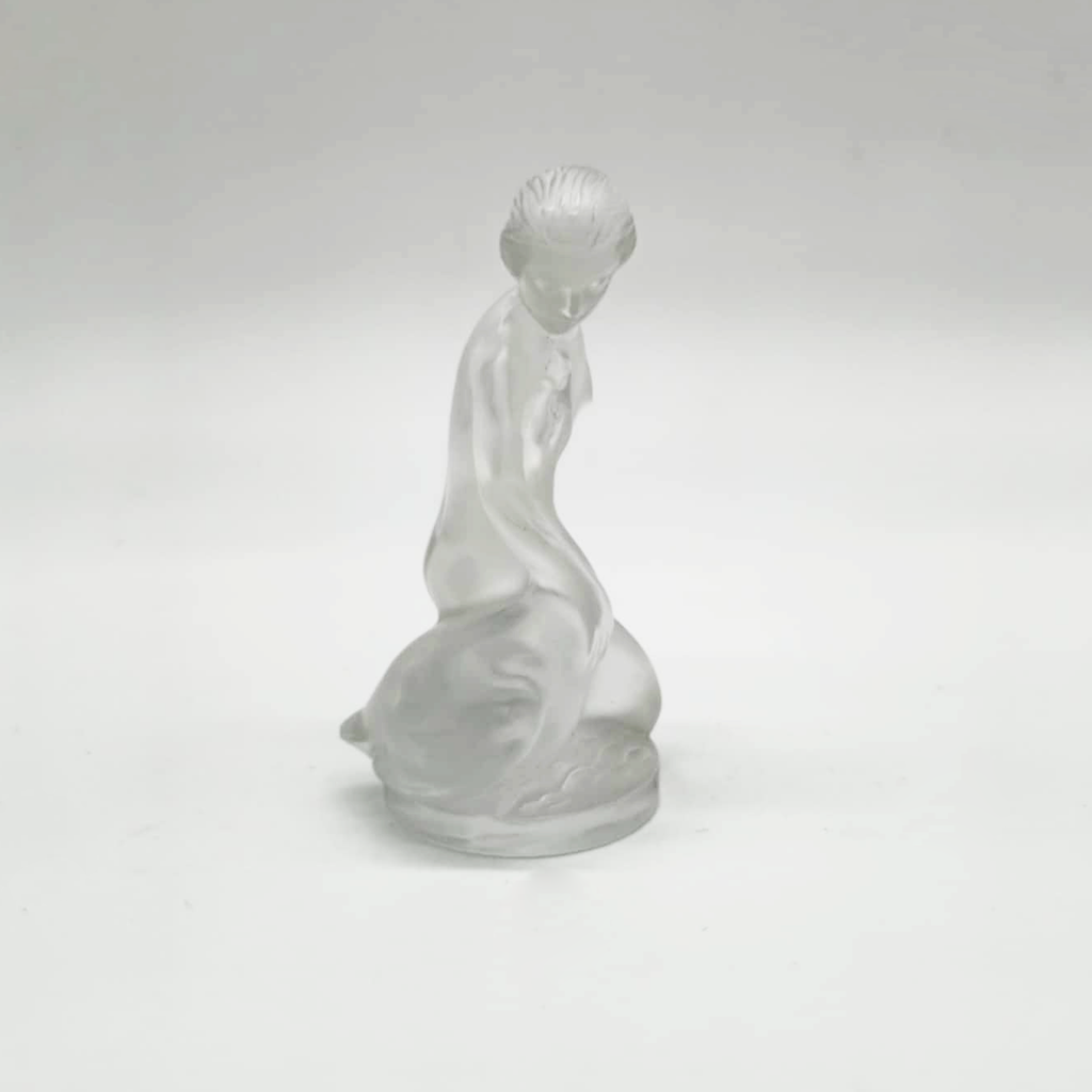 Leda and the Swan Figurine by Lalique 