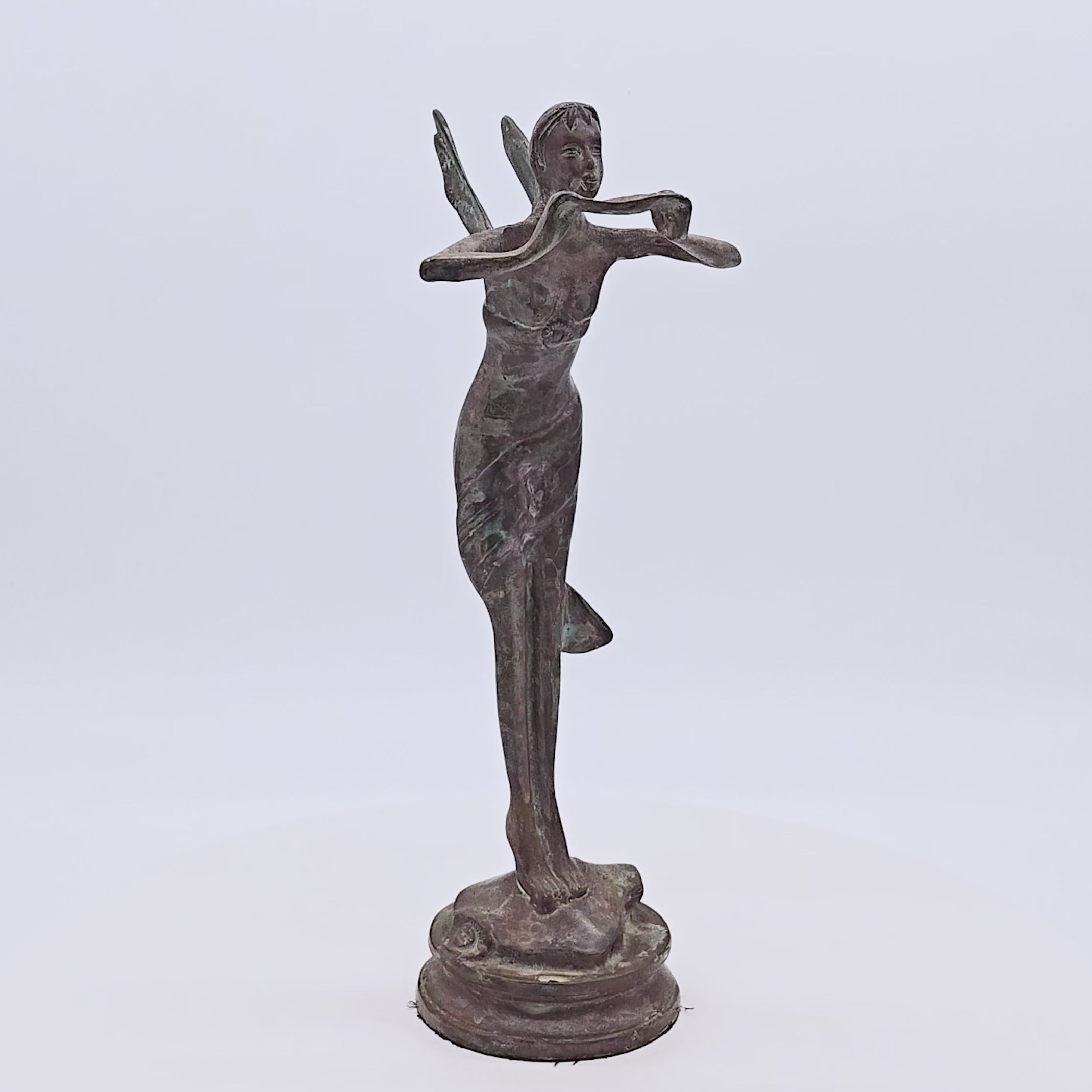 Brass Fairy Sculpture by David Kay